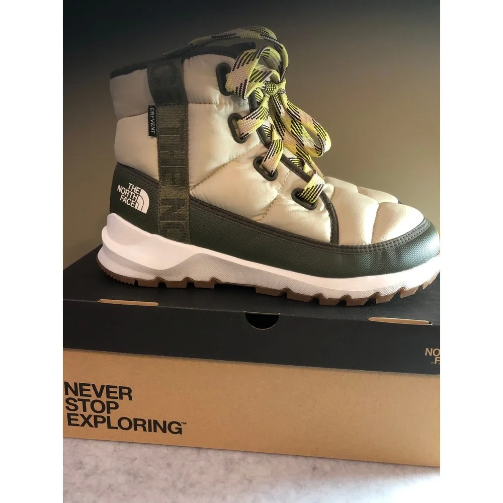 The North Face ThermoBall Lace Up Luxe WP Boots Khaki/Olive